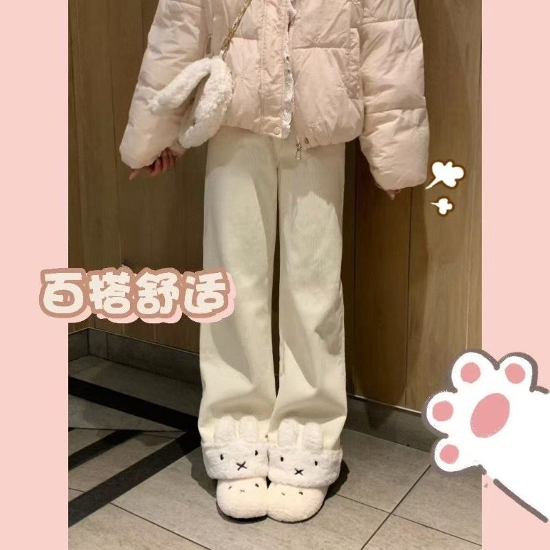 Corduroy Pant Warm - Pantalones Largos de Pana Anime Miffy,