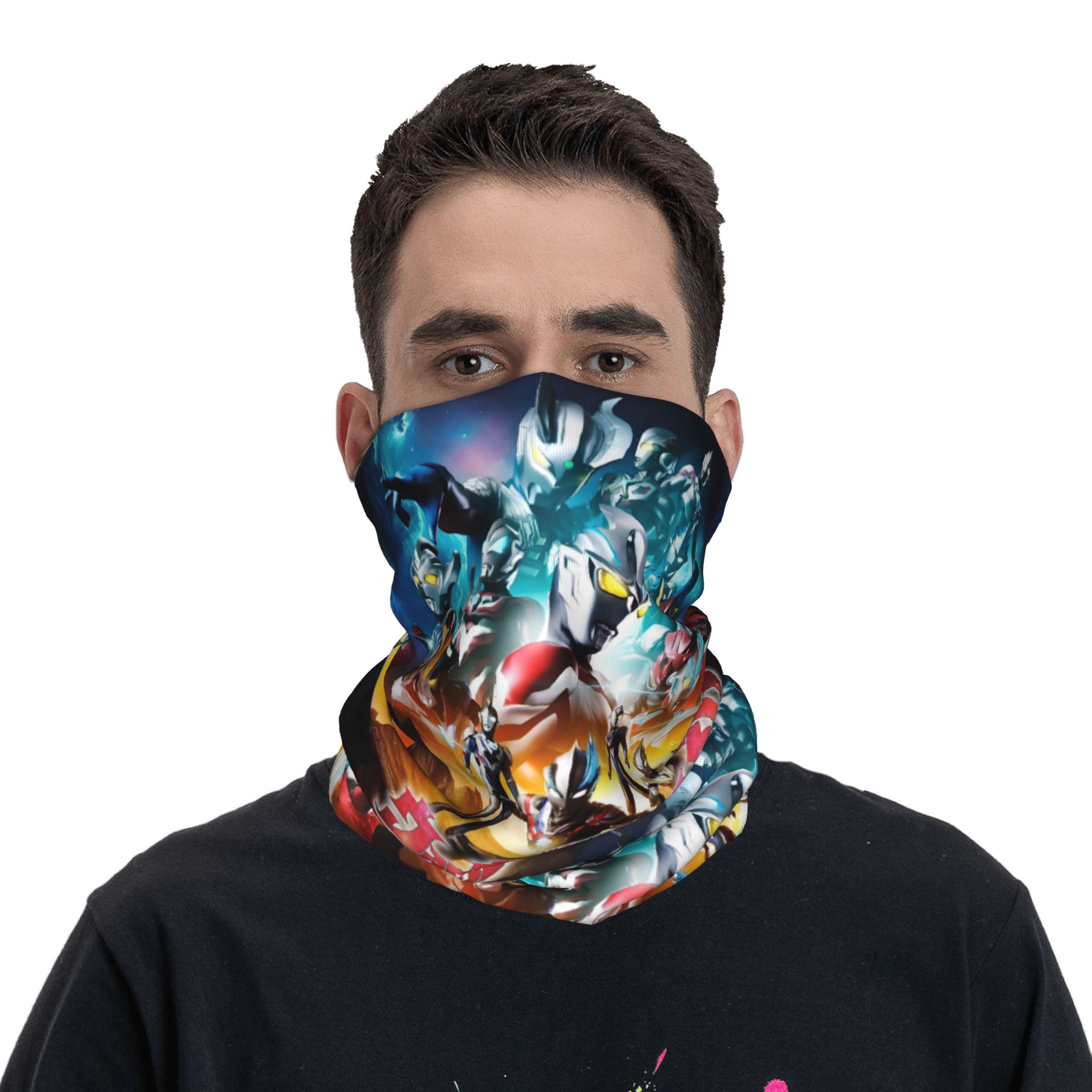Neck Gaiter Fleece - Pañuelo Multifuncional Personalizado de Ultraman (Cómic