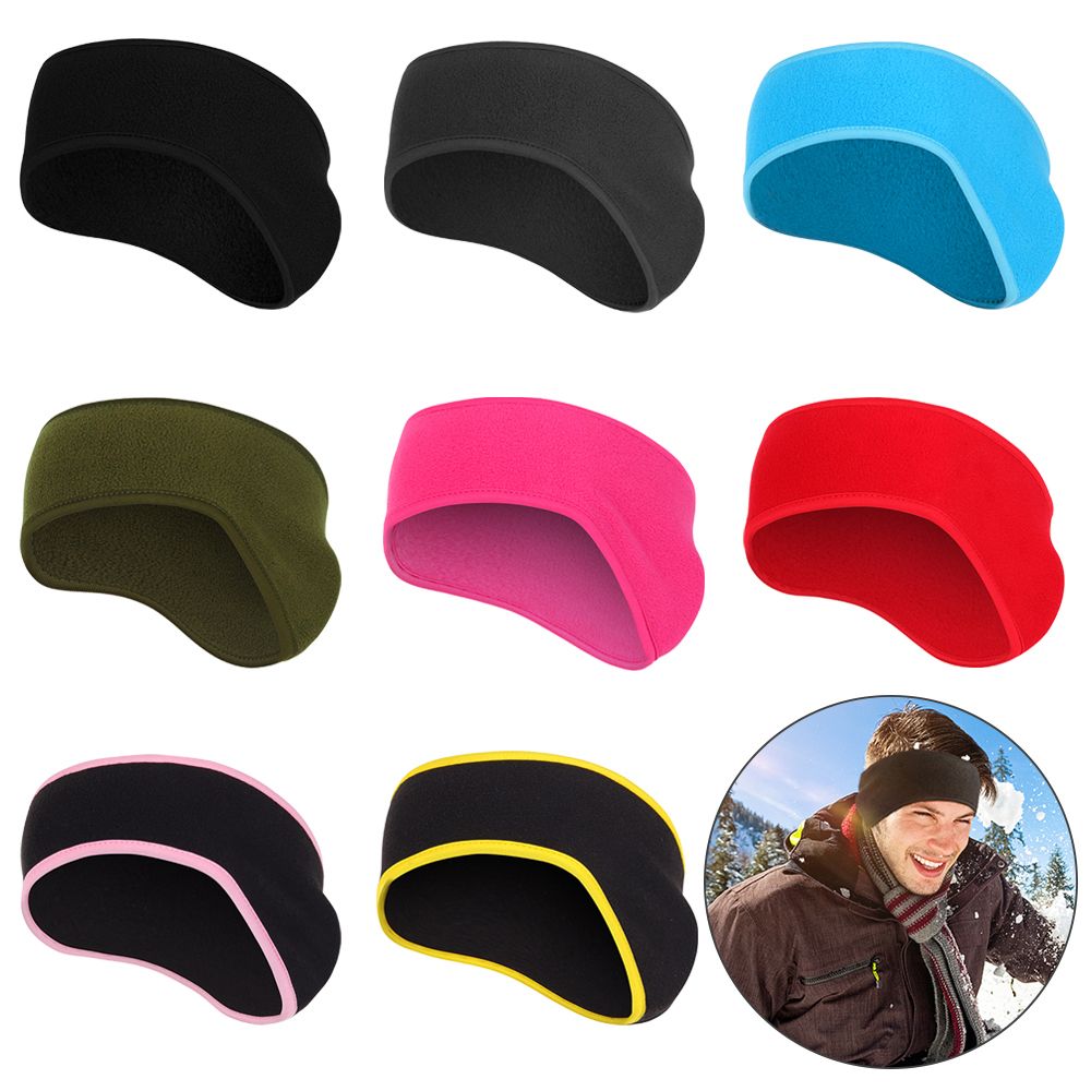 1 unidad de diadema para el ca - Fleece Ear Warmer Band reseña y precio