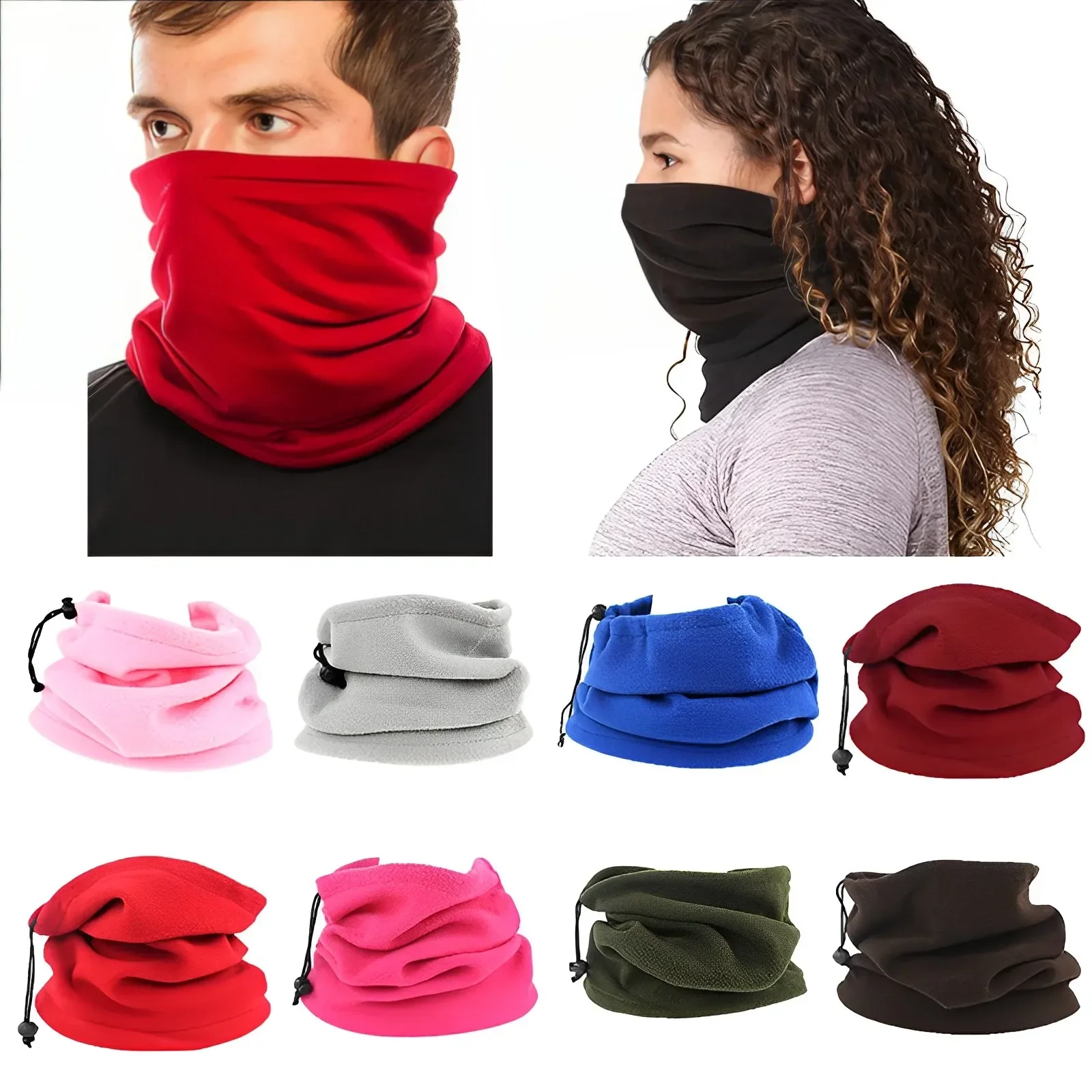 Invierno cálido Unisex a prueb - Neck Gaiter Fleece reseña y precio