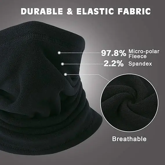 Invierno cálido Unisex a prueb - Neck Gaiter Fleece reseña y precio