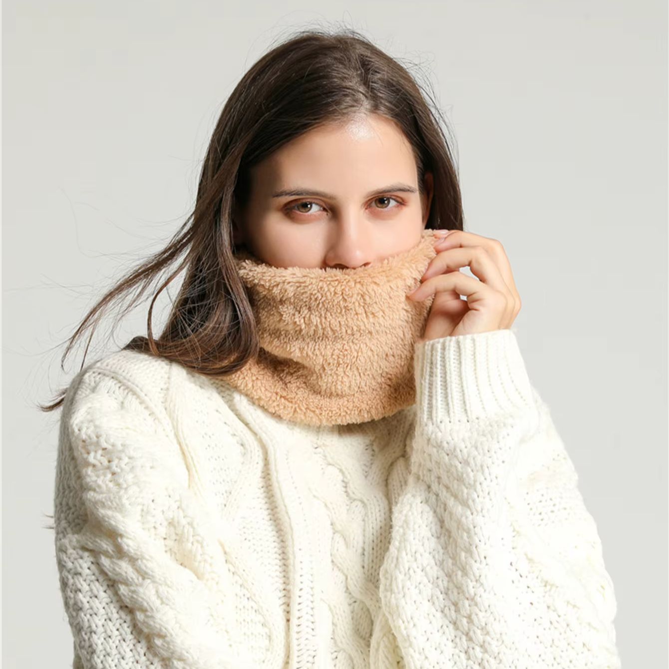 Calentador de cuello de felpa  - Neck Gaiter Fleece reseña y precio