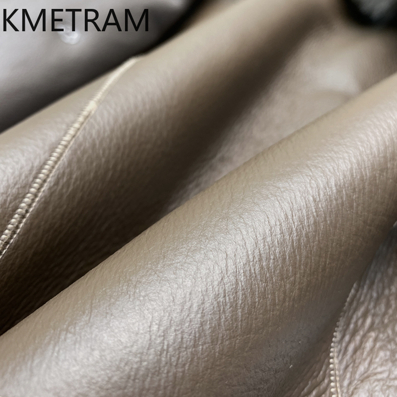 KMETRAM 100% lana toscana o Me - Wool Coat Peacoat reseña y precio