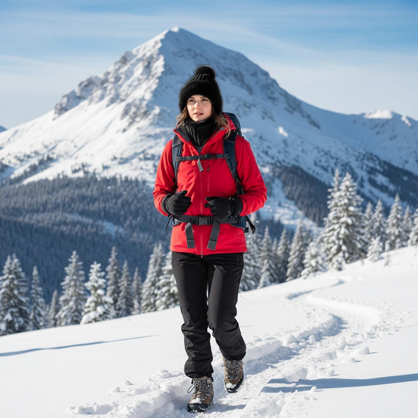 Gorros de invierno para mujer, - Neck Gaiter Fleece reseña y precio